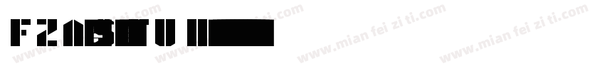 FZAiShaFU Heavy字体转换